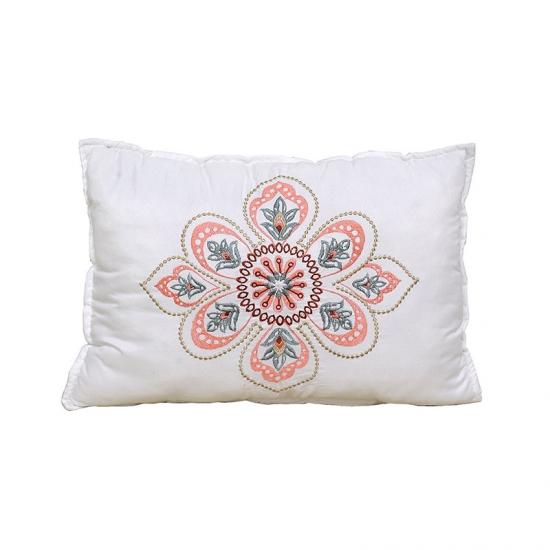 cxmicrotex Paisley King Size Taie d'oreiller matelassée imprimée en microfibre