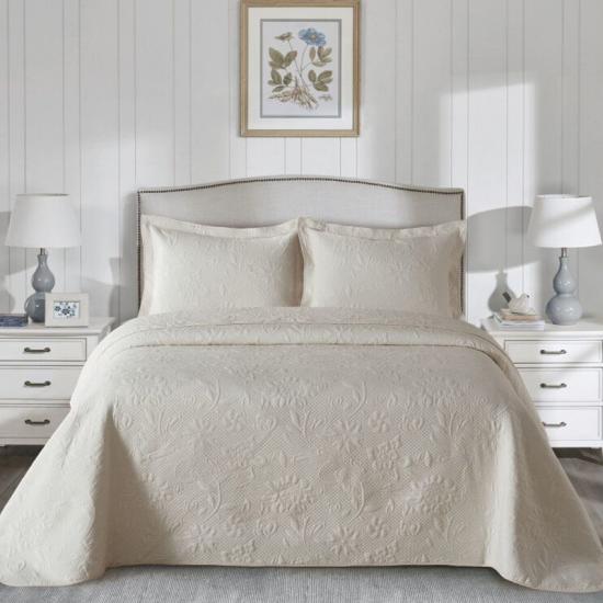 cxmicrotex Jacquard Ensemble de couette brodé Collection de literie de luxe
