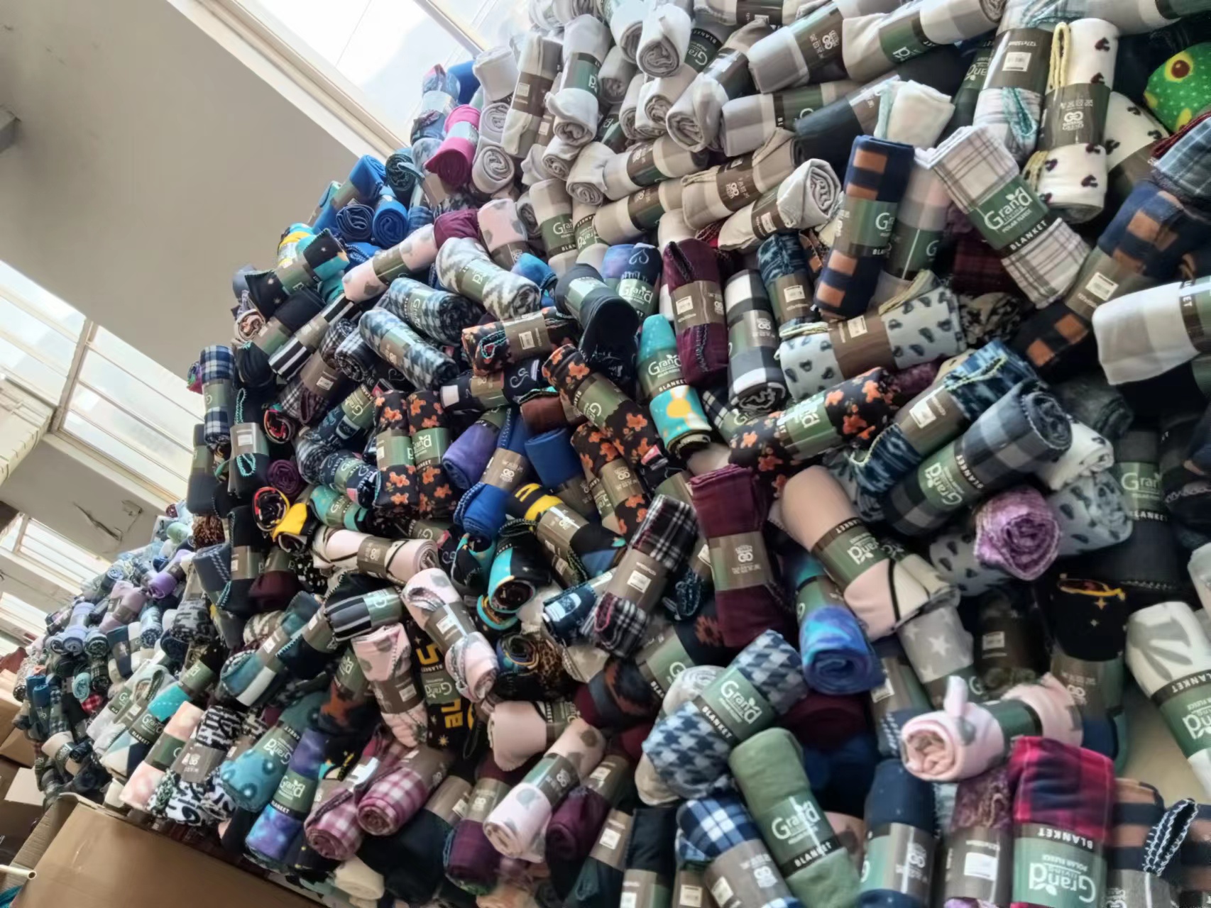 couverture pas cher par tissu stock