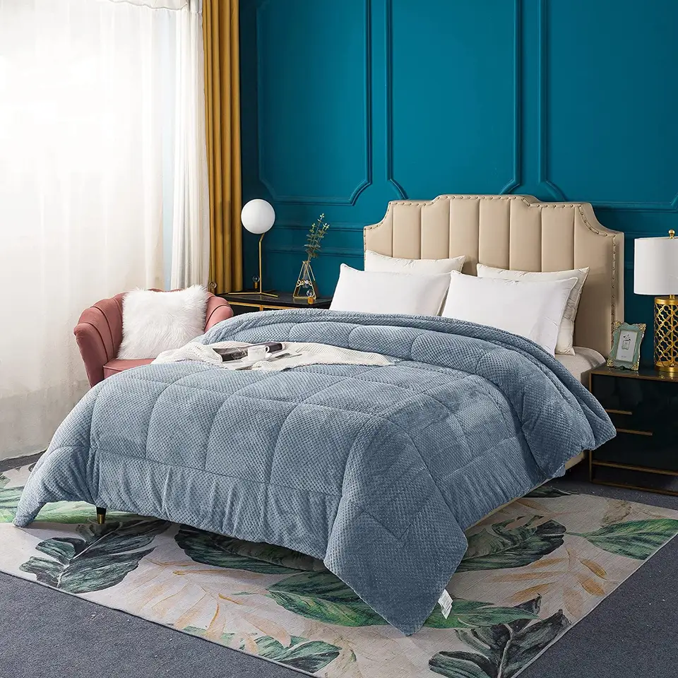 Comment laver et sécher une plus grande couverture en flanelle microfibre ?